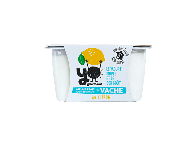 yogourmand yaourt au lait de vache