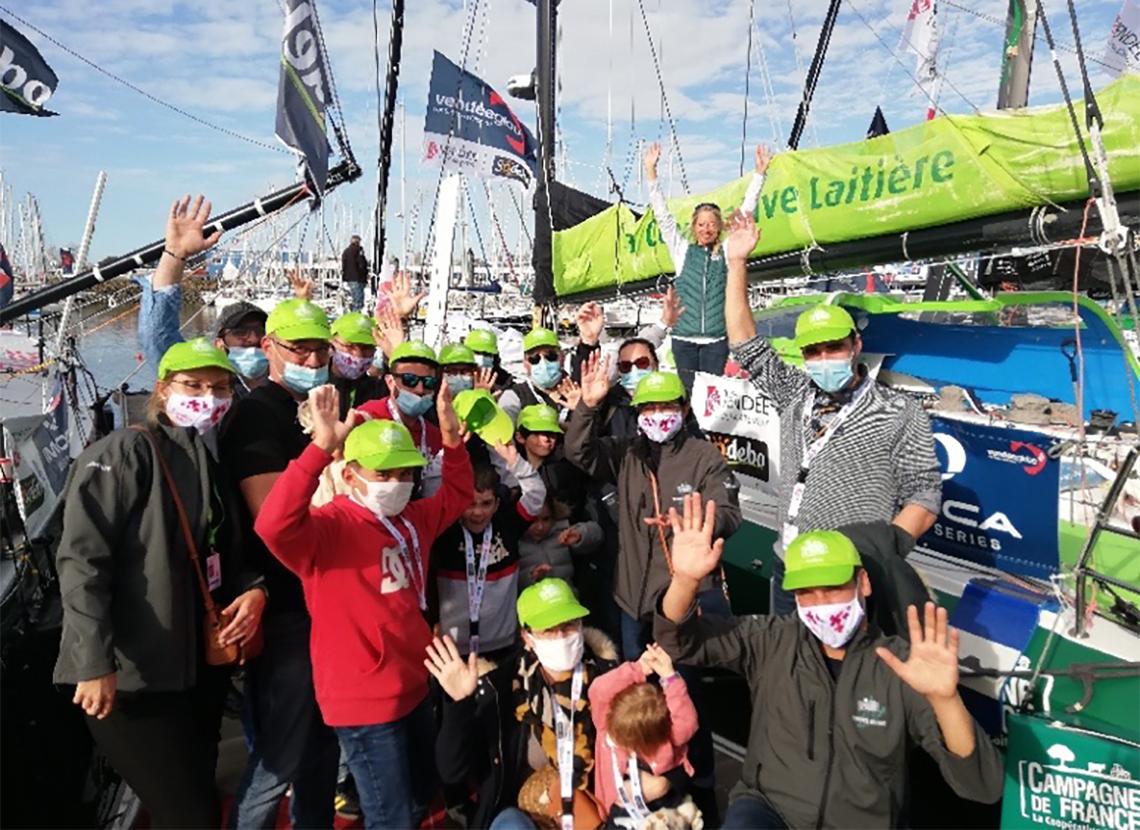 collaborateurs MLC Vendée Globe