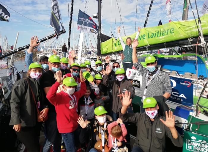 collaborateurs MLC Vendée Globe