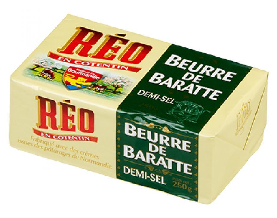 Beurre de baratte demi-sel REO