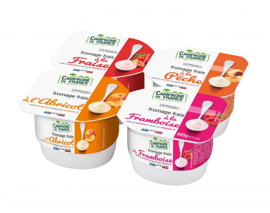 Fromage frais fruit 2%MG CAMPAGNE DE FRANCE